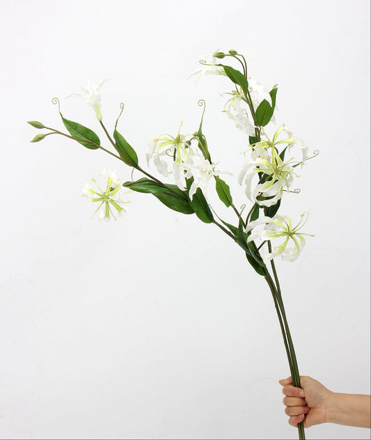 Hyper-real Gloriosa superba 75cm