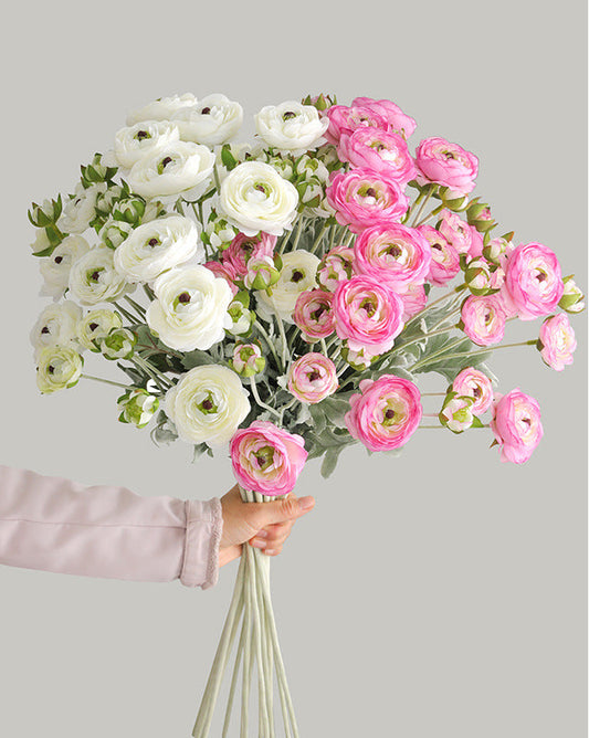 Artificial Ranunculus Flower 67cm
