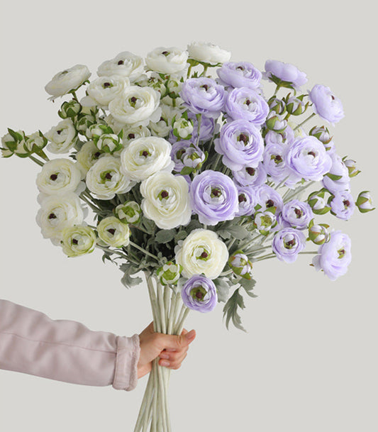 Artificial Ranunculus Flower 67cm